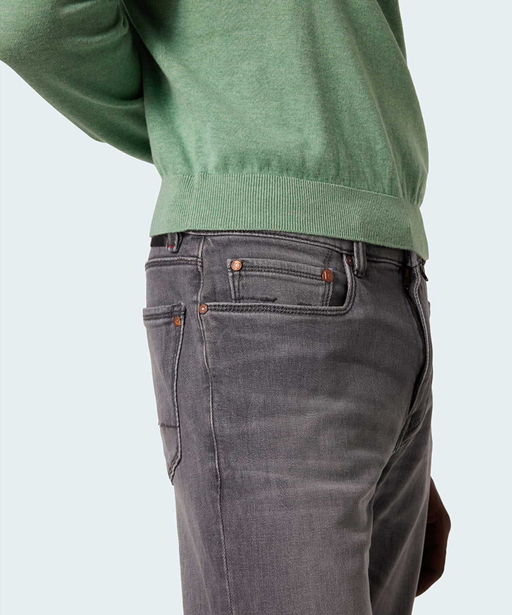 PIERRE CARDIN Lyon Tapered Jeans - Smoky Slate Grey - 34490 7750.9839 von Pierre Cardin