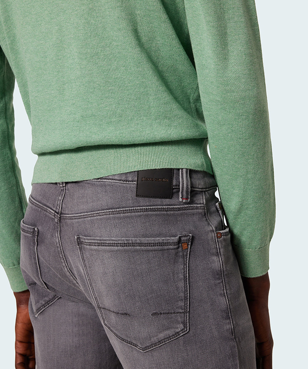 PIERRE CARDIN Lyon Tapered Jeans - Smoky Slate Grey - 34490 7750.9839 von Pierre Cardin