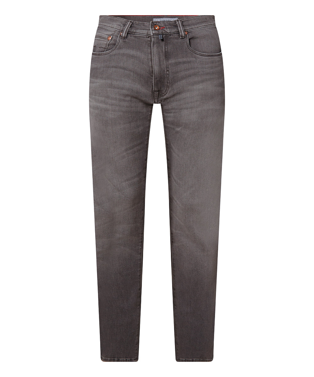 PIERRE CARDIN Lyon Tapered Jeans - Smoky Slate Grey - 34490 7750.9839