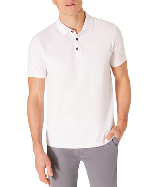 PIONEER Polo Kurzarm Poloshirt - Pearl Mist White - 57006 2000.1010