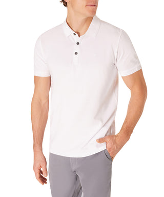 PIONEER Polo Kurzarm Poloshirt - Pearl Mist White - 57006 2000.1010