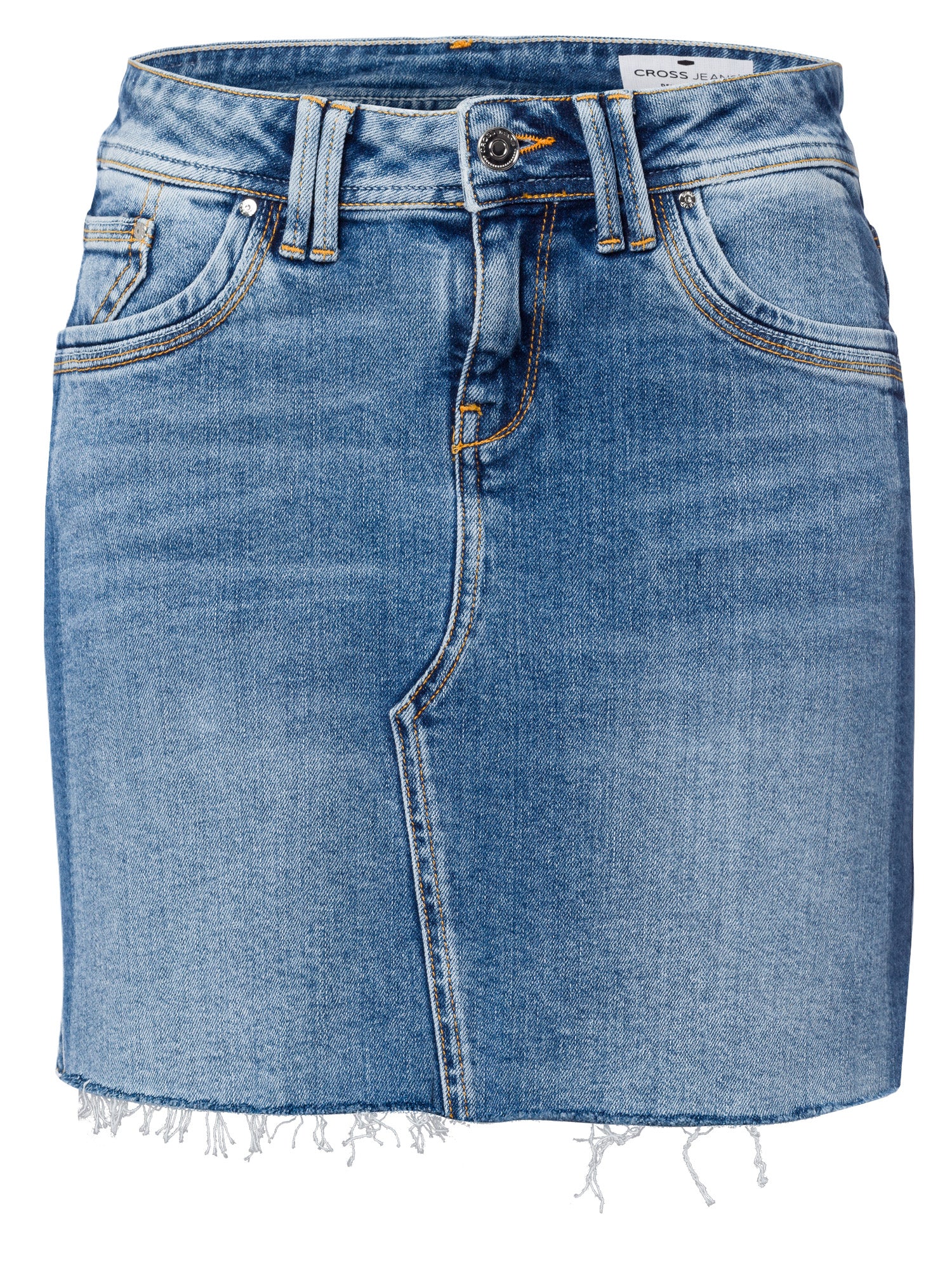 CROSS JEANS Mariella Jeansrock - Ice Harbor Blue - A510-052