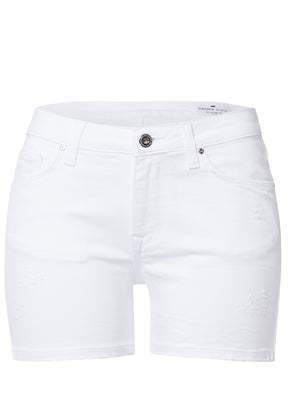 CROSS JEANS MEGGIE Bermuda - Moonlit Chalk White - A529-008