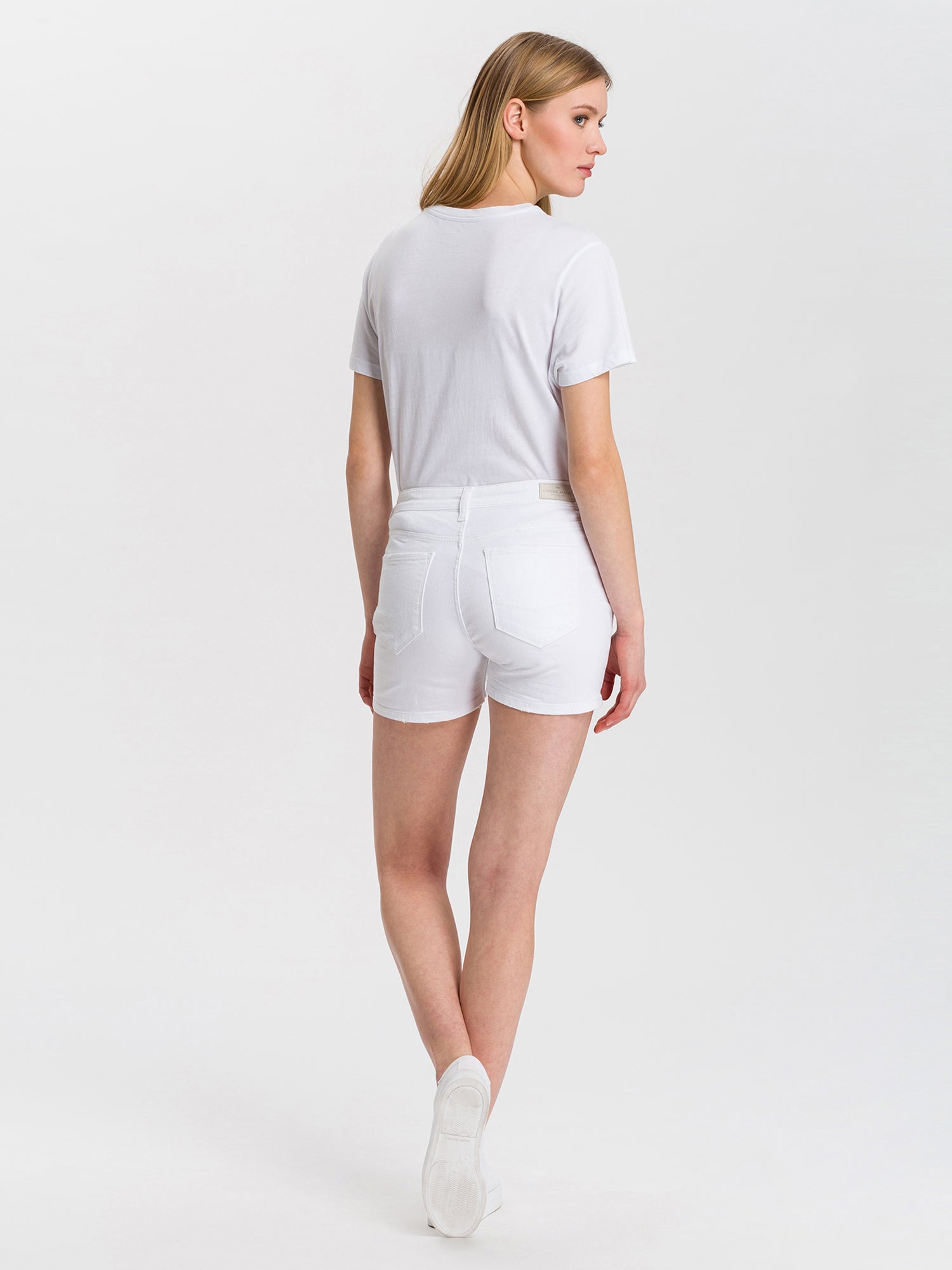 CROSS JEANS MEGGIE Bermuda - Moonlit Chalk White - A529-008 von Cross Jeans