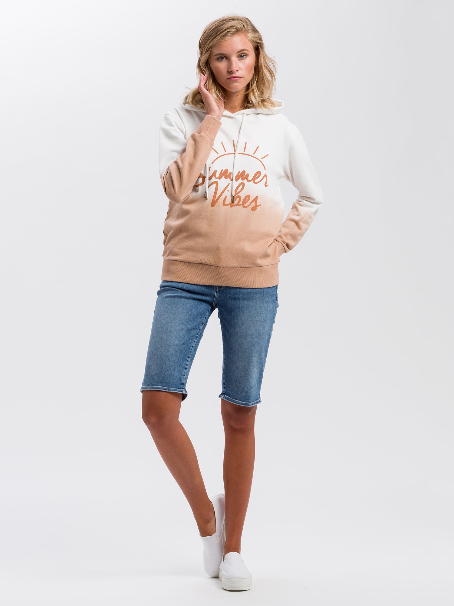 CROSS JEANS AMY Bermuda - Sea Breeze Wash - A547-048 von Cross Jeans