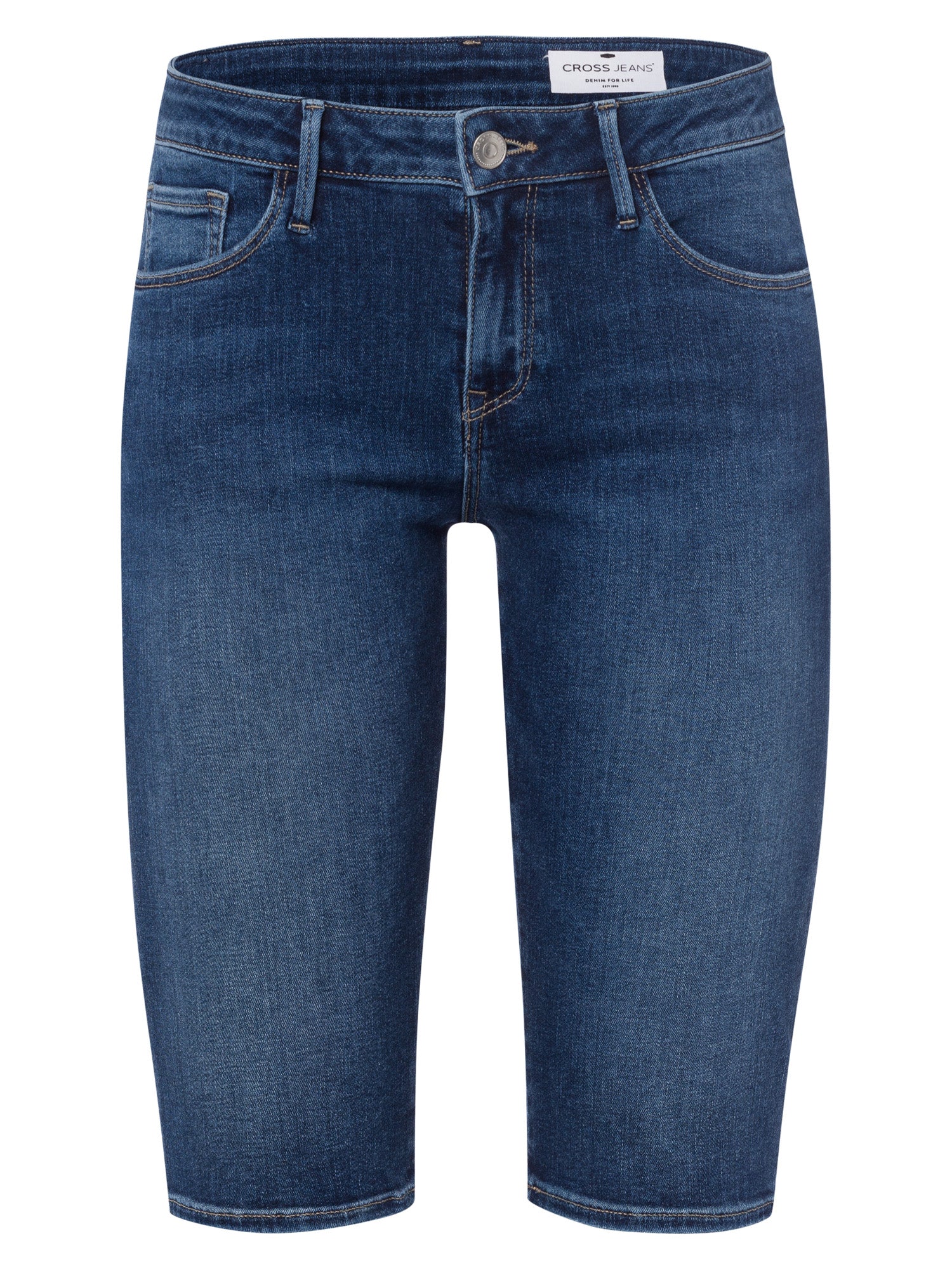 CROSS JEANS Amy Bermuda - Midnight Dusk Blue - A547-049