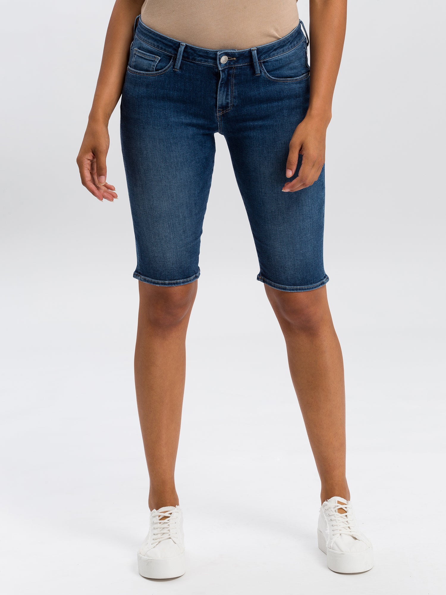 CROSS JEANS Amy Bermuda - Midnight Dusk Blue - A547-049