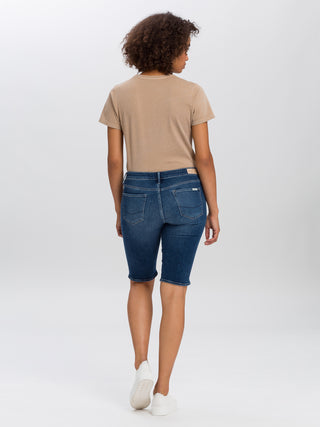 CROSS JEANS Amy Bermuda - Midnight Dusk Blue - A547-049