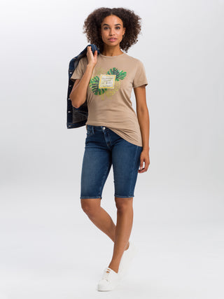 CROSS JEANS Amy Bermuda - Midnight Dusk Blue - A547-049