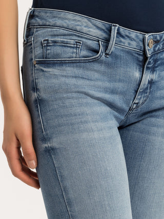 CROSS JEANS AMBER Capri - Sunwashed Denim Blue - A548-010