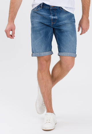 CROSS JEANS LEOM Shorts - Ocean Wash Blue - A565-074