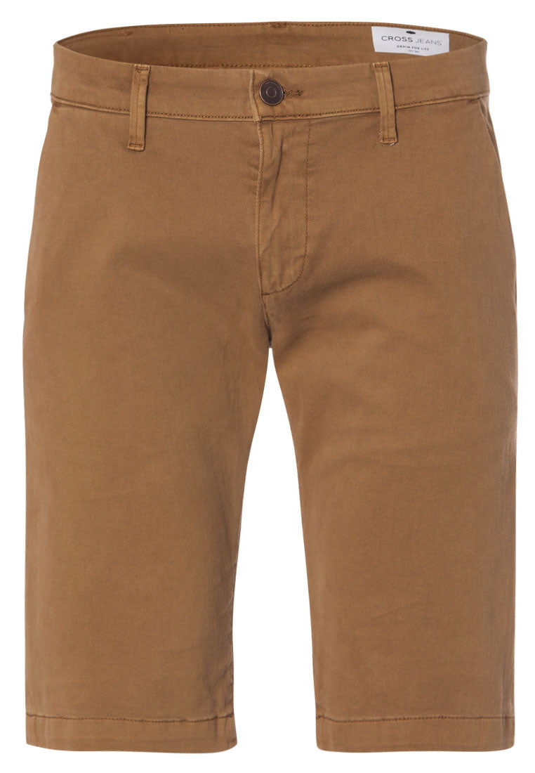 CROSS JEANS Leom Shorts Chaiwood Brown - A565-083
