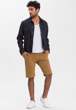 CROSS JEANS Leom Shorts Chaiwood Brown - A565-083