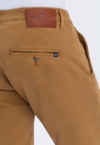 CROSS JEANS Leom Shorts Chaiwood Brown - A565-083