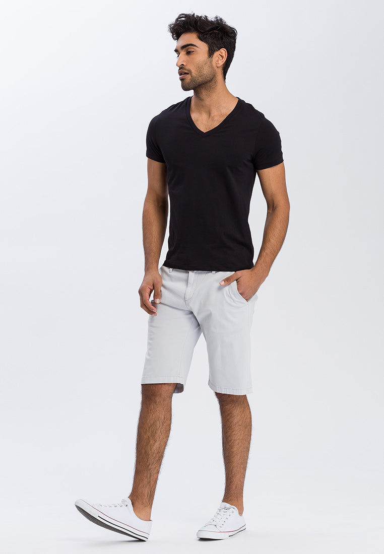 CROSS JEANS LEOM CHINO Bermuda Mist White - A565-085 von Cross Jeans