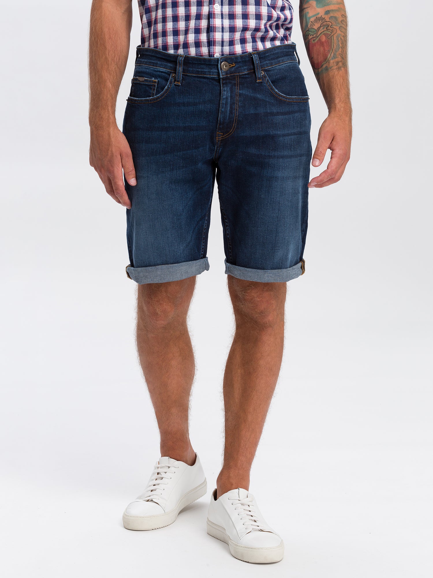 CROSS JEANS LEOM Shorts - Deep Night Indigo - A565-142