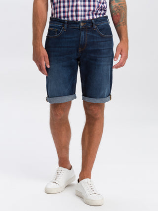 CROSS JEANS LEOM Shorts - Deep Night Indigo - A565-142