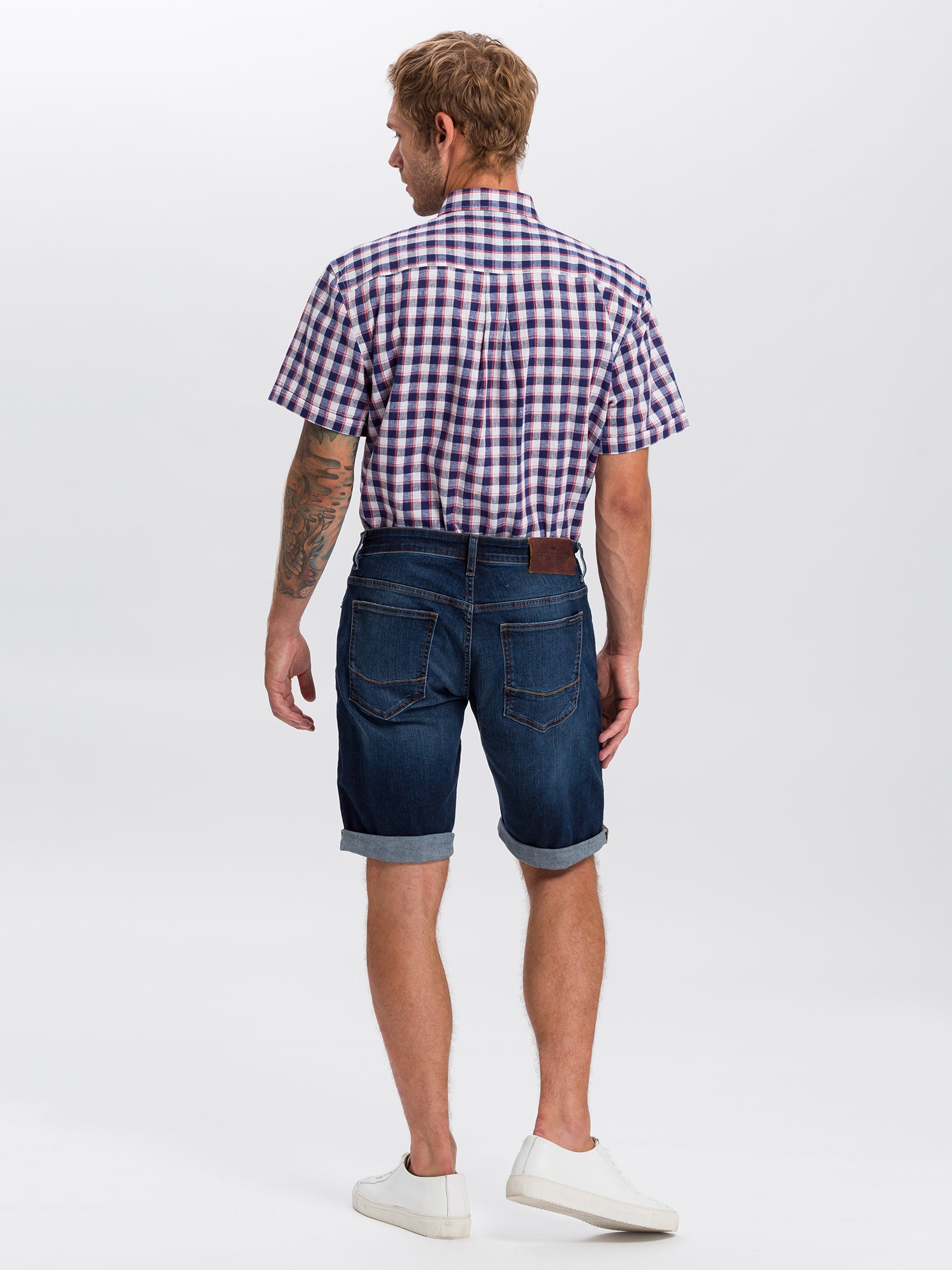 CROSS JEANS LEOM Shorts - Deep Night Indigo - A565-142 von Cross Jeans