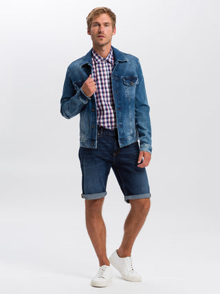 CROSS JEANS LEOM Shorts - Deep Night Indigo - A565-142