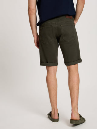 CROSS JEANS LEOM Shorts - Deep Moss Olive - A565-195