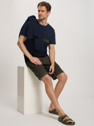 CROSS JEANS LEOM Shorts - Deep Moss Olive - A565-195