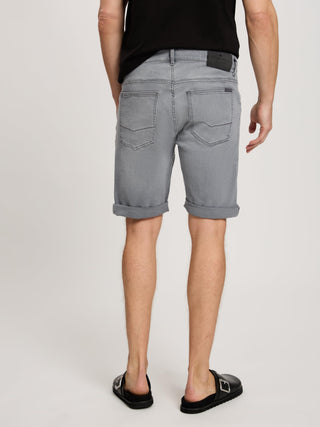 CROSS JEANS LEOM Shorts - Silver Mist Grey - A565-289