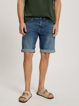 CROSS JEANS LEOM Shorts - Faded Harbour Blue - A565-290