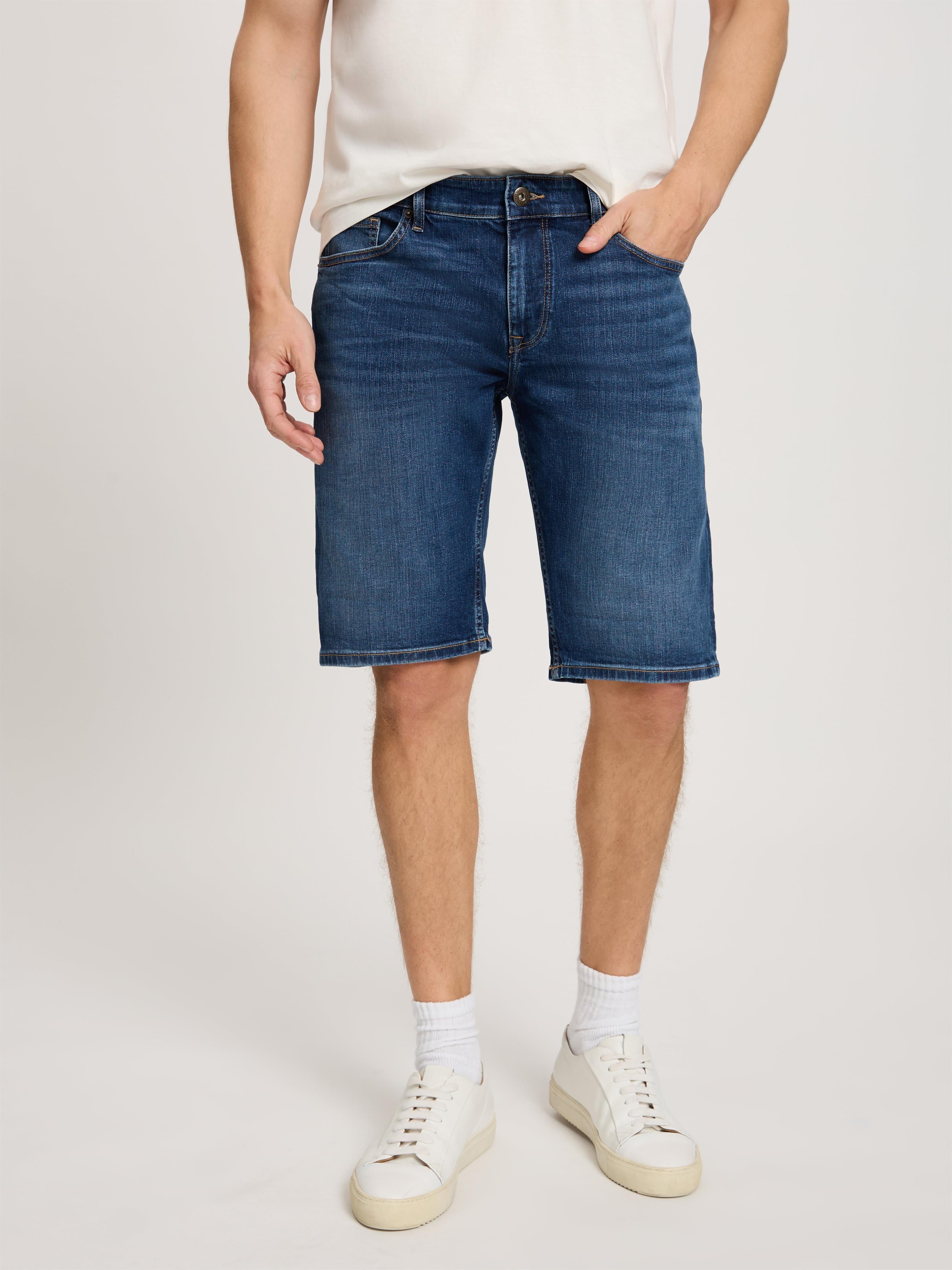 CROSS JEANS Leom Shorts - Midnight Indigo Crush - A565-291