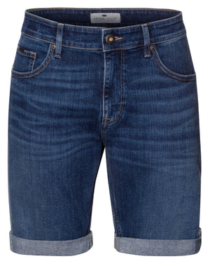 CROSS JEANS Leom Shorts - Midnight Indigo Crush - A565-291