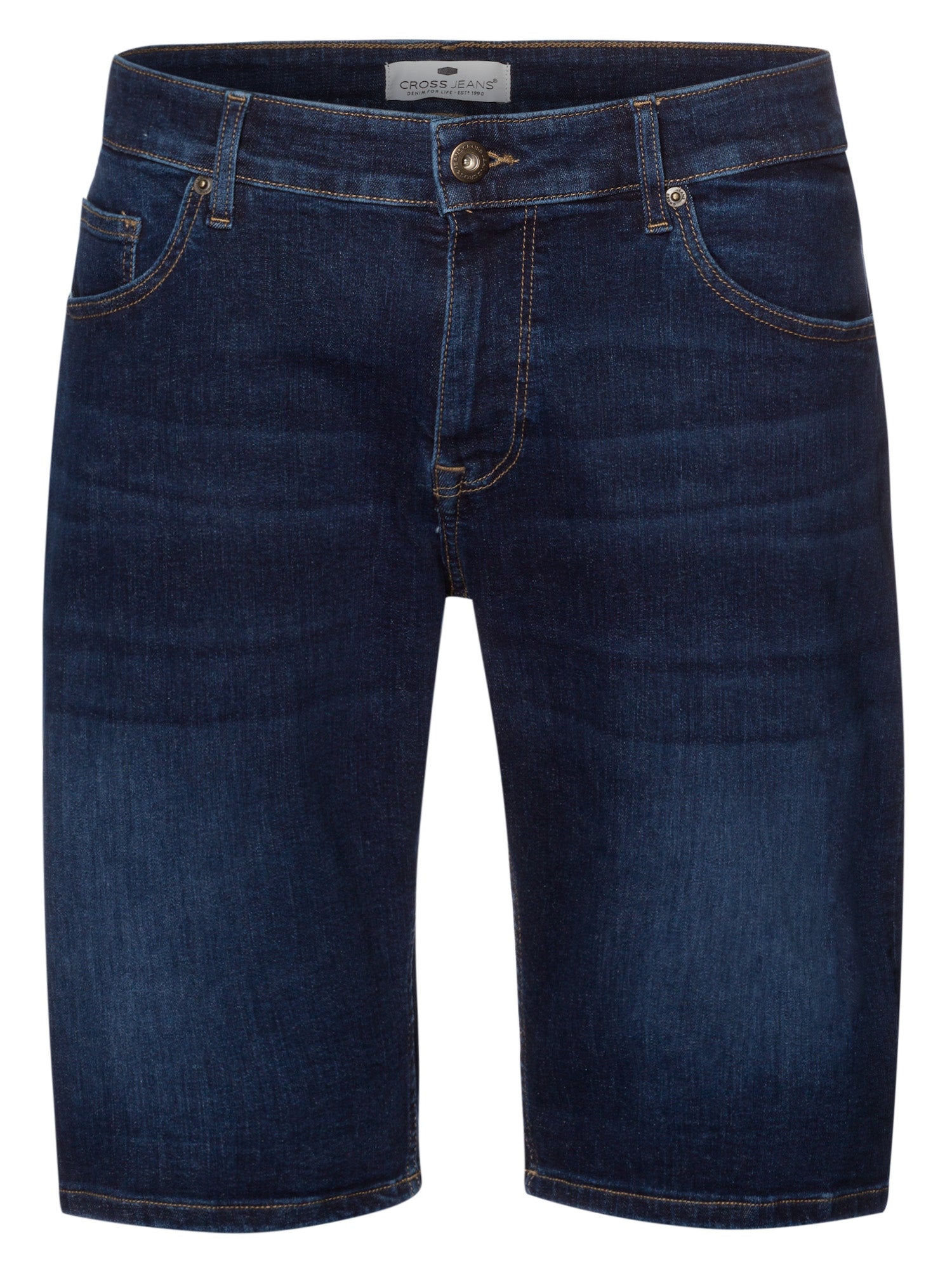 CROSS JEANS LEOM Bermuda - Midnight Harbor Indigo - A565-292