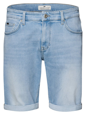 CROSS JEANS Leom Shorts - Coastal Mist Blue - A565-296