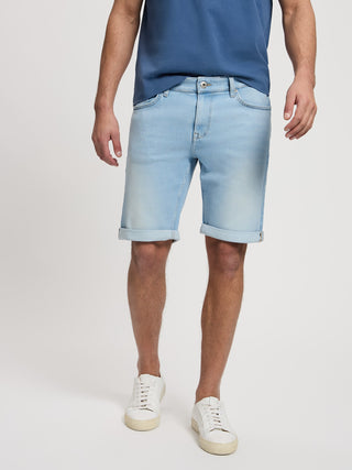 CROSS JEANS Leom Shorts - Coastal Mist Blue - A565-296