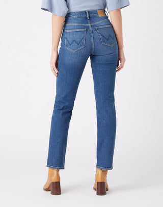 WRANGLER Straight Jeans - Coastal Harbor Blue - 112320017