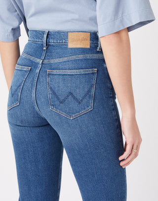 WRANGLER Straight Jeans - Coastal Harbor Blue - 112320017
