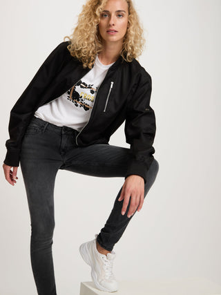 CROSS JEANS Alan Damenhose - Smoked Slate Grey - N497-239