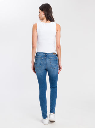CROSS JEANS Alan Five Pocket - Midnight Harbor Blue - N497-226