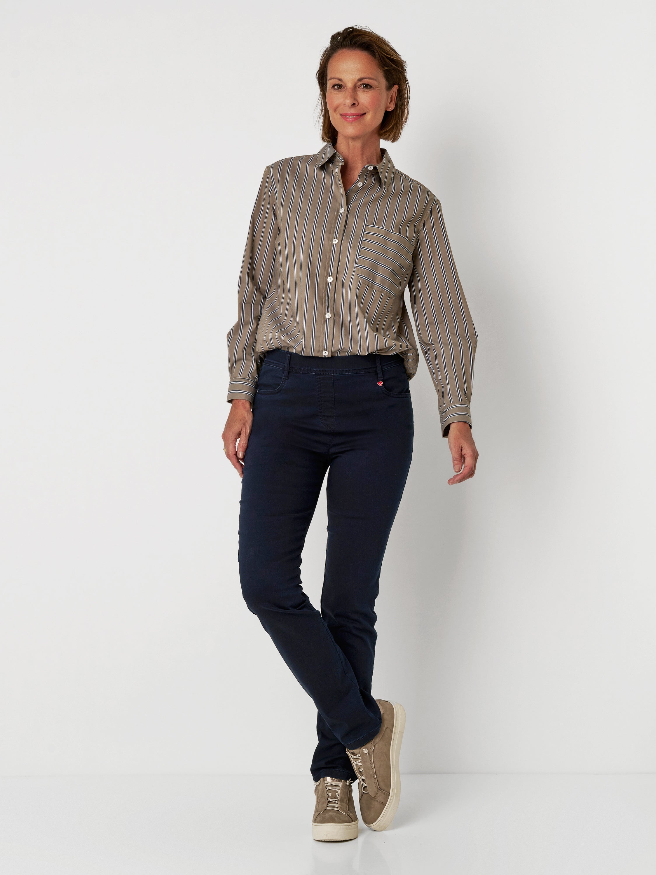RELAXED BY TONI ALICE Damen Schlupfhose - Midnight Ink - 2-2800-1-21031.581 von Relaxed by Toni