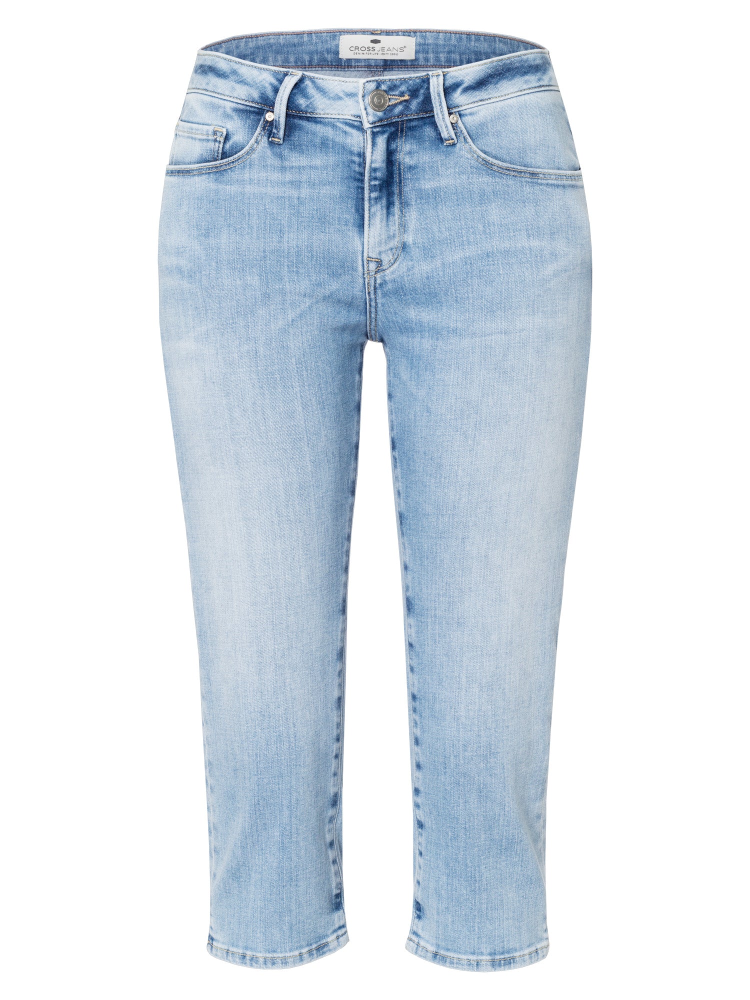 CROSS JEANS AMBER Capri - Sky Wash Breeze - A548-019