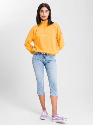 CROSS JEANS AMBER Capri - Sky Wash Breeze - A548-019