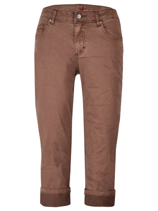 BUENA VISTA Angela 3/4-Jeans - Cocoa Trail Twill - 2305 B5824 4003.6970