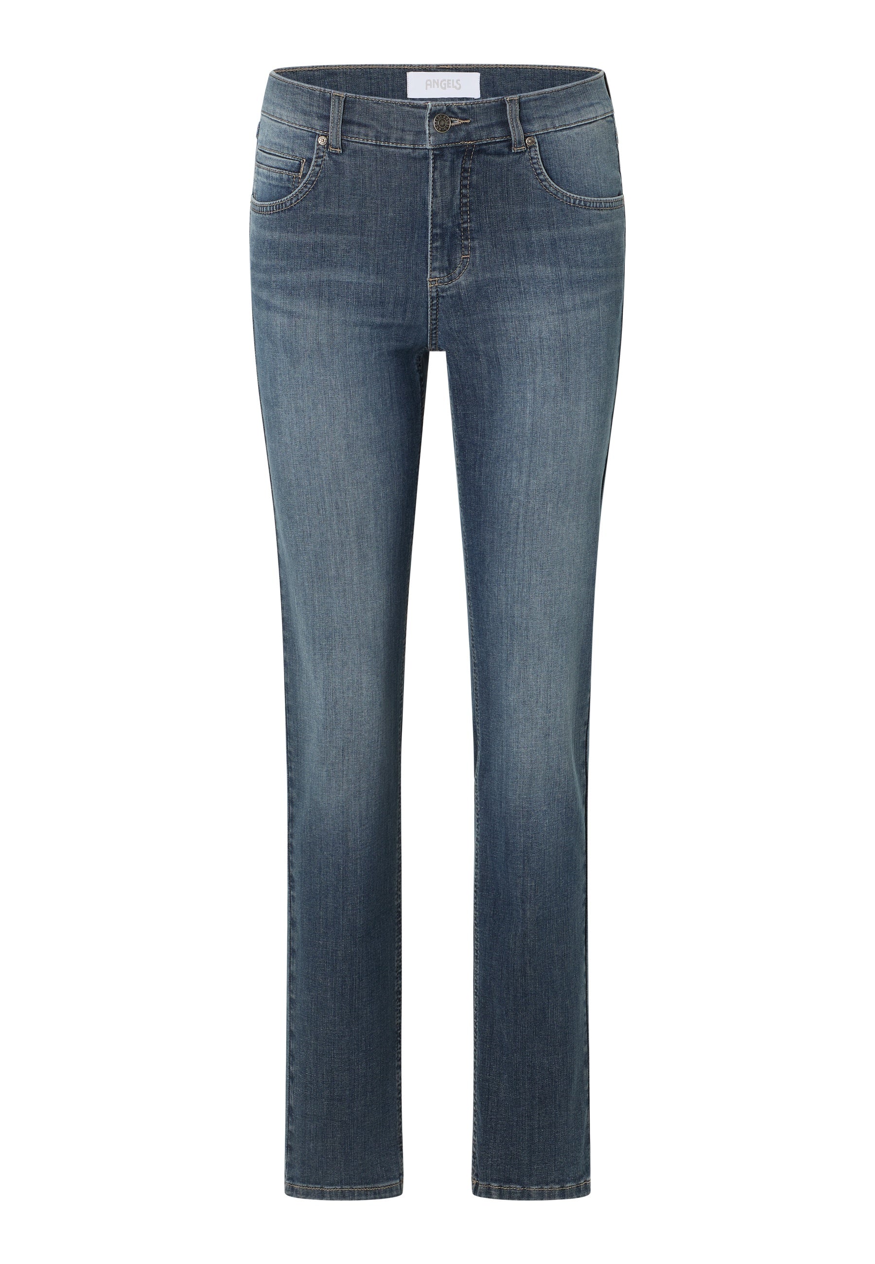 ANGELS JEANS Cici Straight-Jeans - Dusty Storm Blue - 346 3400.32158