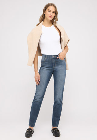 ANGELS JEANS Cici Straight-Jeans - Dusty Storm Blue - 346 3400.32158