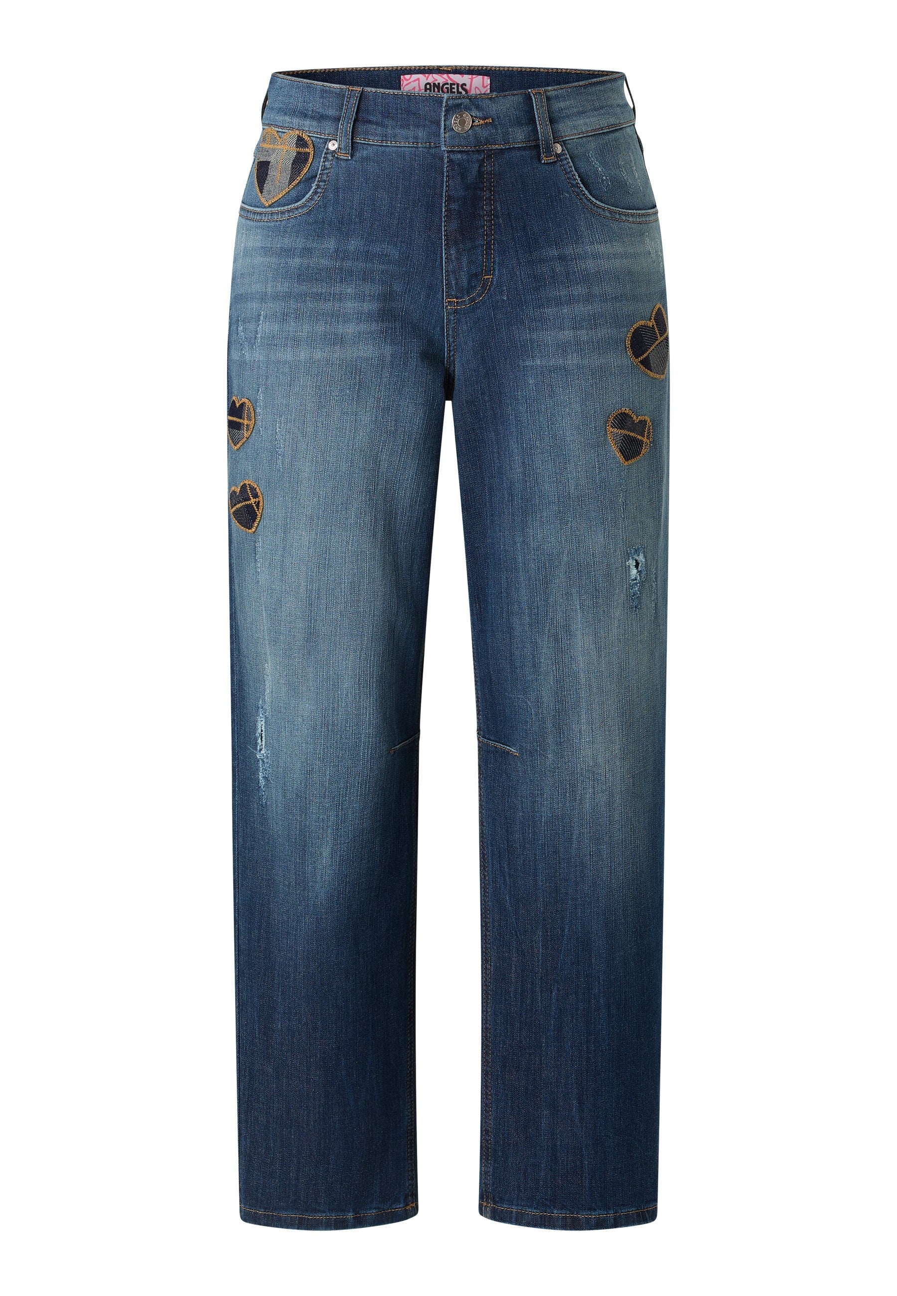 ANGELS Evy Love Jeans - Heartbeat Vintage Blue - 360 369928.3388
