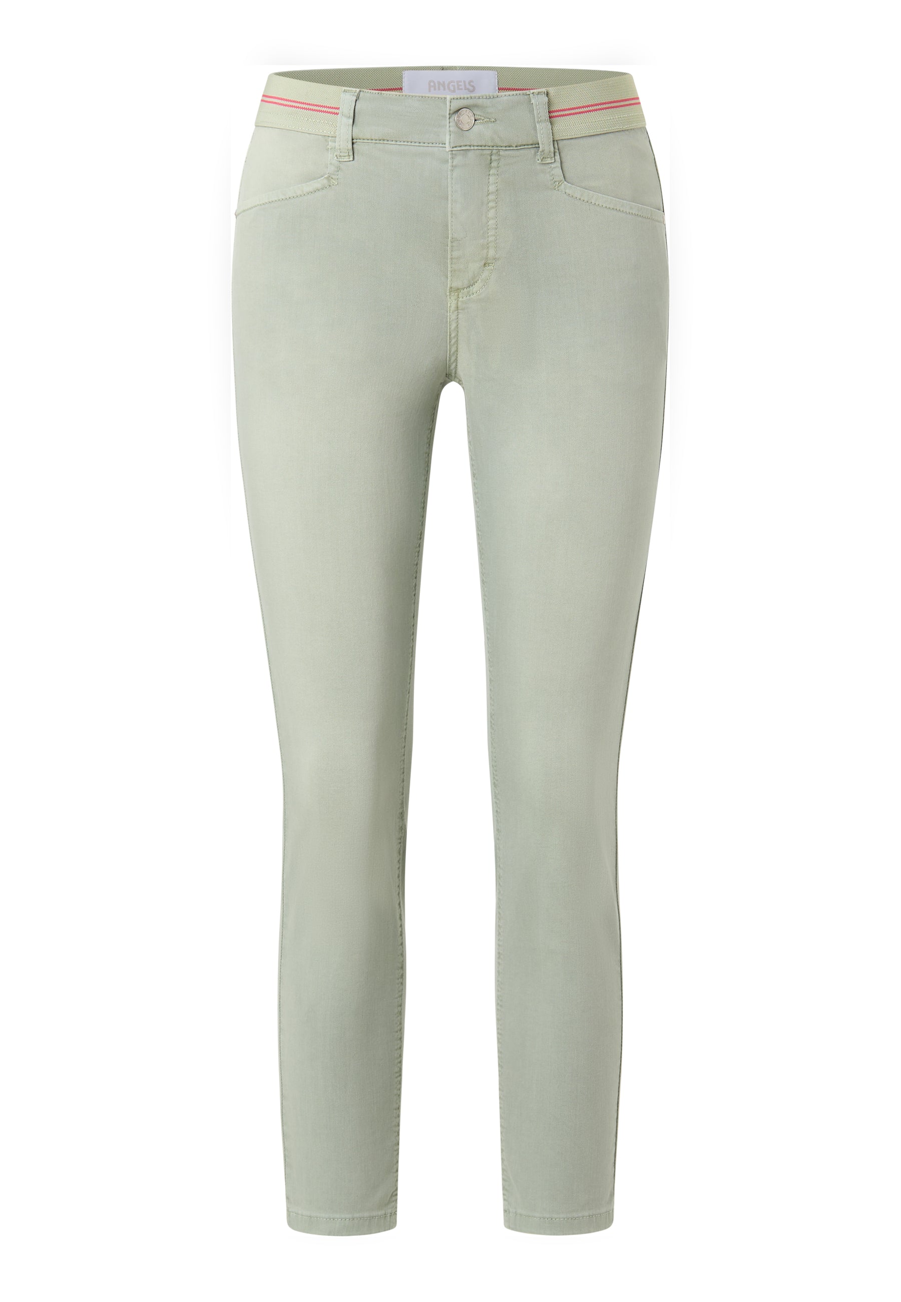 ANGELS Ornella Sporty 7/8-Jeans - Soft Sage Mint - 332 688907.5375