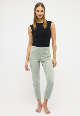 ANGELS Ornella Sporty 7/8-Jeans - Soft Sage Mint - 332 688907.5375