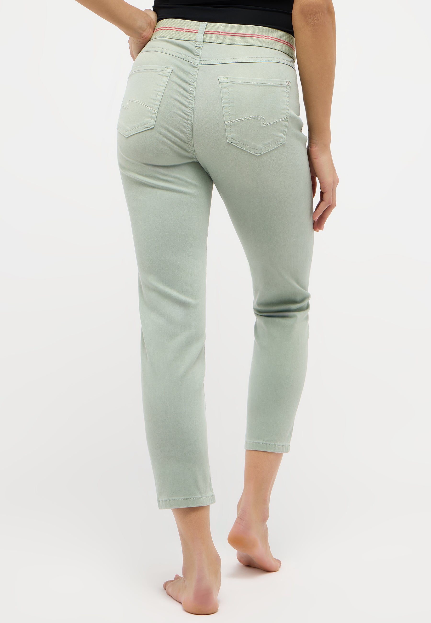 ANGELS Ornella Sporty 7/8-Jeans - Soft Sage Mint - 332 688907.5375 von Angels Jeans