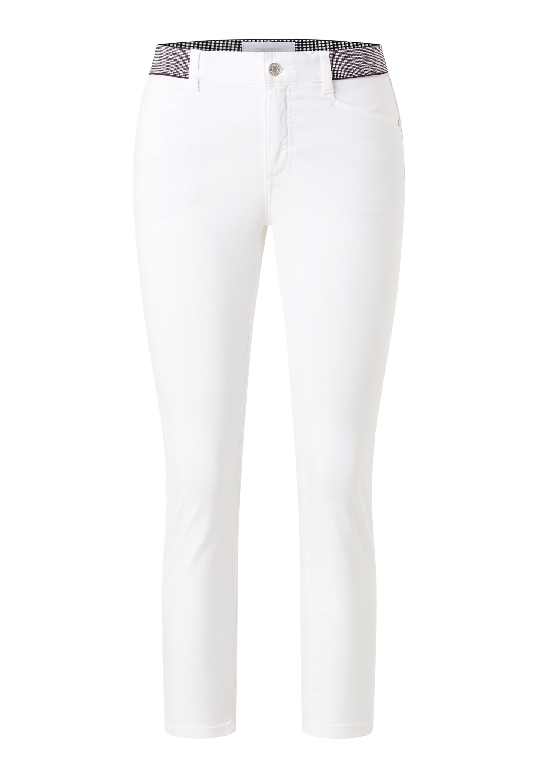 ANGELS Ornella Sporty 7/8-Jeans - Pearl White - 688907.701