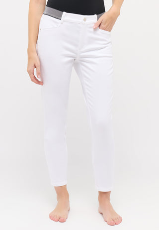 ANGELS Ornella Sporty 7/8-Jeans - Pearl White - 688907.701