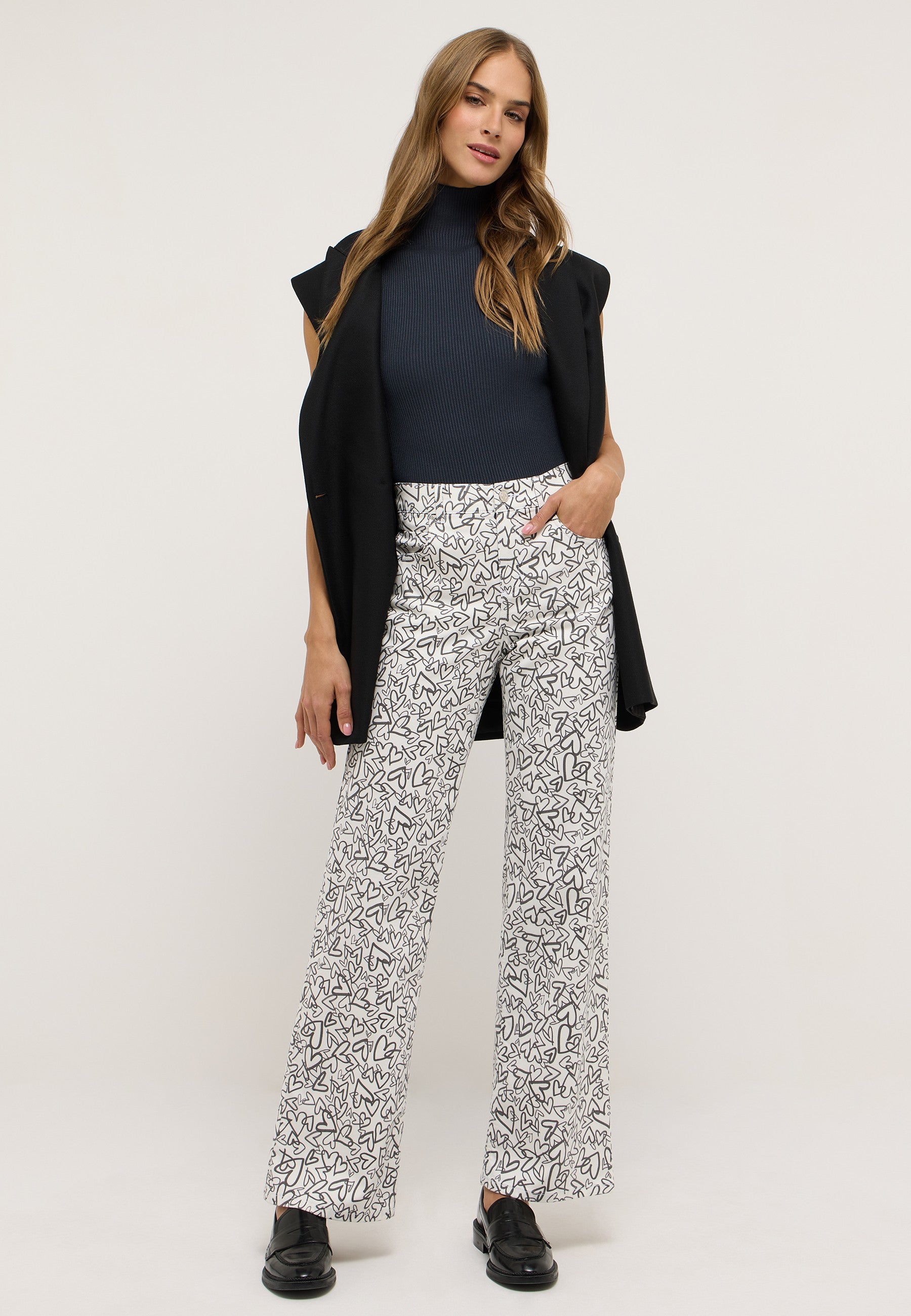 ANGELS LARA off white print 954 2900.7109 von Angels Jeans