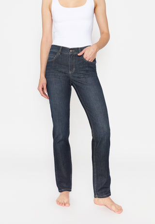 ANGELS JEANS Cici Straight Jeans - Midnight Indigo Wash - 332 3400.30158